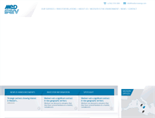 Tablet Screenshot of medservenergy.com